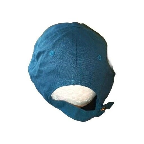 Hat Cap Utah Rocks Arches Nat'l Park Moab Hiking Adjust. Turquoise Strapback New - Picture 3 of 3